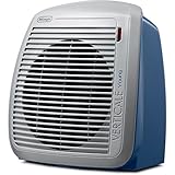 DeLonghi HVY1030BL 1500-Watt Fan Heater - Blue with Gray Face Plate [並行輸入品]