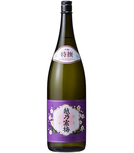 Amazon.co.jp: 越乃寒梅 特撰 吟醸 1800ml : 食品・飲料・お酒