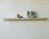 リサイクルウッド　ウォールシェルフLL　[ホワイト]