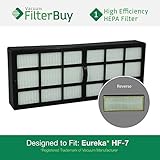 Eureka HF-7 (HF7) HEPA Replacement Filter, Part 61850. Designed by FilterBuy to fit Eureka 3270 Seri