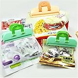 Weryn（TM）は、非常に強力なクランプクリップパウダー食品パッケージバッグクリップIC678654シーリングポータブルABS実用的な食品を4本