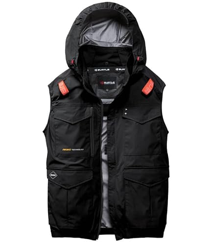 ベスト BURTLE AIR CRAFT MULTI POCKET VEST 4 XL Amazon.co.jp: BURTLE Spring Summer Aircraft Hoodie Vest AC1094 3