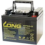 LONG 12V 50Ah 高性能 シールドバッテリー WP50-12 WP50-12