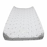 Burt's Bees Baby Alphabet Bee Print Changing Pad Cover - Blueberry by Burt's Bees Baby [並行輸入品]