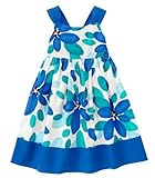 ジンボリー/Gymboree ジンボリー/Gymboree ブルーフラワードレス (6-12ヶ月) [並行輸入品]