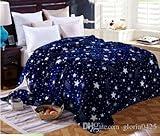 1 快適な毛布の柔らかい温かみのある柔らかなフランネルの寝具睡眠ブランケットフラットの部分