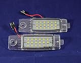【hotimp】トヨタ ハイエース 200系 レジアスエース 200系 bB 30系 RAV4 30系 ヴァンガード 30系 ハリアー 10系 LED 18個ｘ2 ナンバー灯 ライセンス灯 純正交換タイプ
