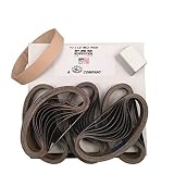 3/4"x12" Ken Onion Leather & Abrasive Belt Pack- 120, 400, 600, 800, 1000 & Leather Belt w Compound 