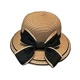 夏ビーチ帽子サンバイザーハットバケットSun Hat Straw Hat forプリンセス、# 01