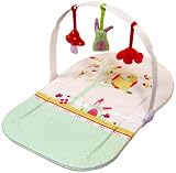 East Coast Twilight Changing Mat with Play Arch for Newborn (Off-White) by East Coast Nursery Ltd