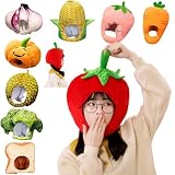 [ヘアリプロスカルプ] 野菜 かぶりもの コスプレ 帽子 変身 頭部 被り物 着ぐるみ かわいい ふわふわ おもしろグッズ 写真撮影 コスプレ小道具 コスチューム 仮装 イベント パーティー グリーン実用設計 ハロウィン クリスマス 学園祭 野菜 仮装 キャップ (ブロッコリー) [並行輸入品]