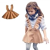 かわいい　無地　子供 スカート　子供 ワンピース　ベビー服　女の子　赤ちゃん服　幼児　子供服　女の子　5サイズ　プレゼント90CM－100CM－110CM－120CM－130CM（2歳－6歳）（ブラウ