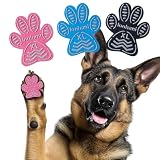 犬 滑り止め シール 老犬補助 犬用滑り止めパッド 粘着力が強い 伸縮性が高い 耐久性 転倒防止 肉球 保護 傷防止 フローリングすべり止め トラクションを高齢犬や怪我をした犬に提供し すべり 止め フット パッド (マルチカラーの波状, S*48枚入り)