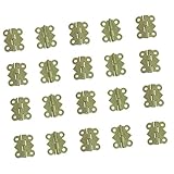 SunniMix 20枚　ブロンズ　蝶番　アイアン　バタフライ　ドア　食器棚　ワードローブ　キャビネット　家具　ヒンジ　実用的　耐久性　全2色 - 色1