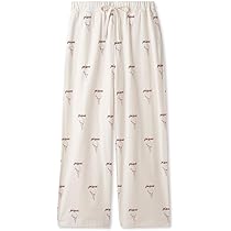 Amazon | [ジェラート ピケ] UNISEX総柄ロングパンツ PUCP254376IVR