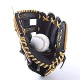 Bhupen 野球グローブ 2層牛革野球グローブ 11.5-12.5インチ 中学生 高校生 一般大人用 (41.7cm)