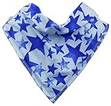Bibbles Bandana Bibs- Blue Starlight Single Bib by Bibbles Bandana Bibs