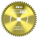 SK11 マルチチップソー GOLD 電気丸鋸用 165mm 165X52P