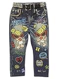 (マイファーストヒステリック) MY FIRST HYSTERIC HYSTERIC POP SIGN pt Like a Denim Viscotex10分丈パンツ 80cm