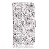 OMATENTI LG K8 用 PUレザー手帳型ケース [強化ガラスフィルムを無料で贈ります] [無期限生涯補償付き] 耐摩擦 耐汚れ 全面保護 フリップ 人気 横開き スマートフォン カバー (バ