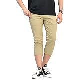 Levi's リーバイス COOL 505 レギュラーフィット クロップドパンツ (0056：ベージュ, 32インチ, numeric_32)