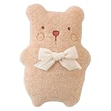 日本製 オーガニックコットン にこにこ動物のにぎにぎ人形 鈴入り！アモローサマンマ amorosa mamma！ベビー 新生児用 おもちゃ ぬいぐるみ ファーストトイ ニギニギ (くま)