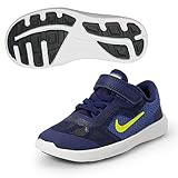 ナイキ(NIKE) ベビー レボリューション 3 TDV（バイナリーブルー/エレクトロライム/パラマウントブルー/ホワイト） 819415-405 405 バイナリーブルー/Eライム 14.0cm