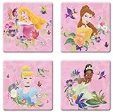 Disney Bathtub Treads, Pink Princess, 5 Count by Ginsey [並行輸入品]