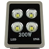 200W昼白色　4pcs*50W　COBタイプLEDパッケージ/COB投光器　 広角120°　ワークライト/フラッドライト　家庭電源/屋外照明/看板燈/集魚燈でもいい