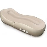 エアーベッド Bestrip エアマットレス エアーソファー ポータブルエアソファ 180x 70 x 50cmの膨張寸法 インフレータブルソファーベッド エアマット エアベッド キャンピングマット シングルサイズ 着脱式電動ポンプ内蔵 耐荷重150