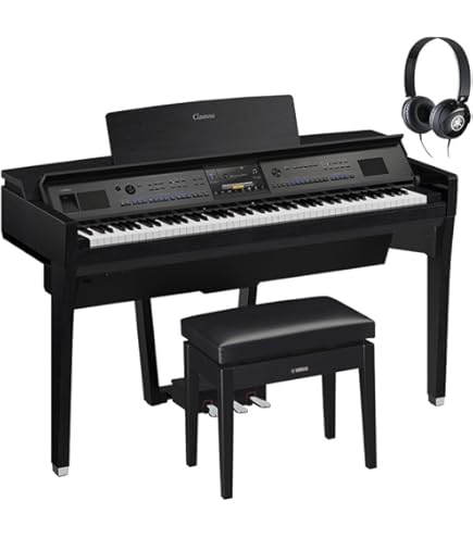Amazon | YAMAHA CLP-885B ブラックウッド調 電子ピアノ クラビノーバ