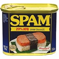 ホーメル スパム 20%レスソルト 340g