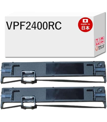 Amazon.co.jp: EPSON リボンカートリッジ VPF2400RC ブラック 1000万