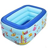 【YM】ベビーバスPVCインフレータブルプール (262*175*55)