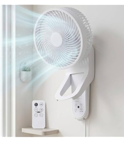 コンパクト　扇風機 Amazon | TEKNOS 壁掛け扇風機 DCモーターファン 40cm 5枚羽根 壁掛け