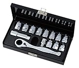 高儀 GISUKE 貫通マルチソケット レンチセット 14pcs SWS-500GT