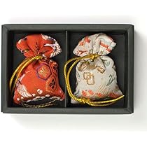 Amazon.co.jp: 匂い袋 誰が袖 みやこ（大） 2個入 松栄堂 Shoyeido