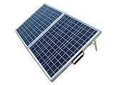 ECO-WORTHY ポータブル携帯ソーラーパネルキット コントローラー付属 家庭専用 80W ★ 太陽光発電入門に!