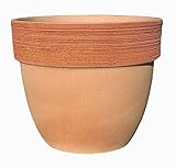 イタリア製テラコッタ鉢　パタヴィウムポット (25cm, アンティークスクラッチ)