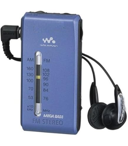 Sony SRF-S84 FM/AM Super Compact Radio Walkman with Sony MDR