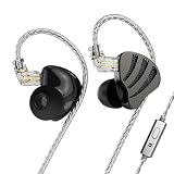 Hifi Kingdom ND-NICEハイブリッド型(1DD+1BA)有線インイヤーモニターBlack With Mic