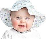 Huggalugs Baby Girls Forget Me Not Sunhat UPF 50 +