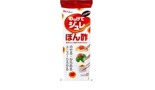 ハウス食品 のっけてジュレ ぽん酢 185g ポン酢