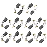 uxcell　カーボンブラシ　CB408　マキタ　13×9×6mm　29mm　カーボン　金属　10ペア