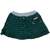 オールシーズン CHILD CHAMP(チャイルド チャンプ) ストレッチツイル格子ティアードスカート 95cm /グリーン NO.C-86843402