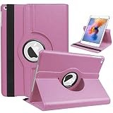 【360Rotating】360度回転保護ケース/カバー iPad ケース iPad 2021/20/19年 iPad9/iPad8/iPad7[iPad 10.2インチ：A2602 A2604 A2603 A2605 A2270 A2428 A2429 A2430 A2197 A2200 A2198]（対応機種：iPad 10.2inch 第9/8/7世代）（ライトピンク）