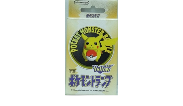 Amazon ポケットモンスター ポケモントランプ イエロー カードゲーム トランプ おもちゃ