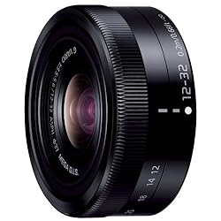 Panasonic マイクロフォーサーズ用 交換レンズ LUMIX G VARIO 12-32mm /F3.5-5.6 ASPH. / MEGA O.I.S. ブラック H-FS12032-K