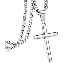 Amazon | [JeryWe] シルバー925 ネックレス 金属アレルギー対応