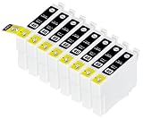 【ノーブランド品】(8 ICBK46) Epson IC46,IC4CL42 ICBK46 PX-101, PX-401A, PX-402A, PX-501A, PX-A620, PX-A640, PX-A720, PX-A740, PX-FA700, PX-V780 【互換インクカートリッジ 】